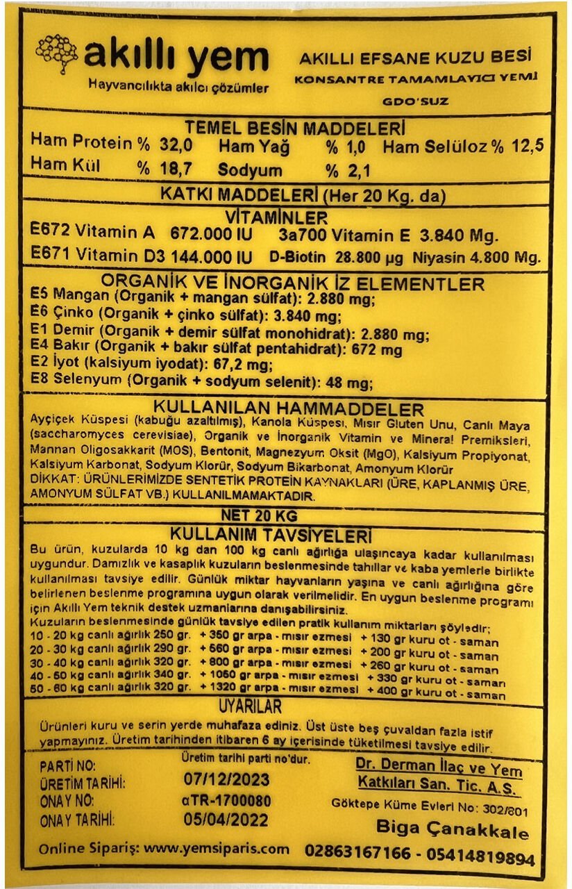 Akıllı%20Yem%2032%20HP%20GDO’suz%20Efsane%20Konsantre%20Kuzu%20%20Besi%20Yemi%2020%20KG