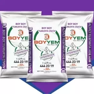 Boy Boy Yumurta Civciv Yemi - 18 Protein ve 2800 Enerji İçeren Besleyici Yem