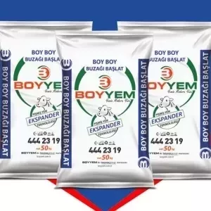 Boy Boy Buzağı Başlat Yemi - 18 Protein ve 2800 Enerji İçeren Besleyici Yem